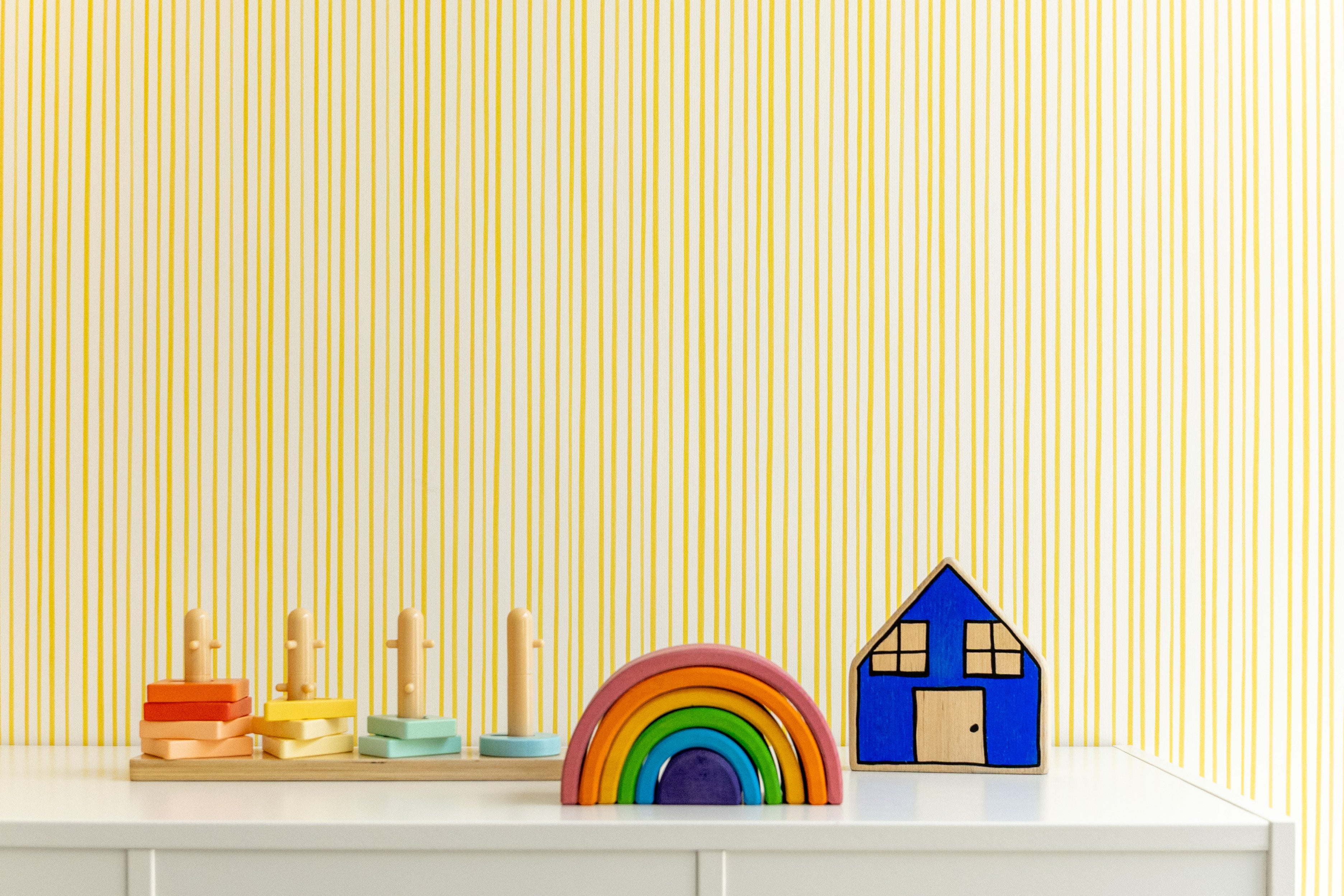 Shop Wallapper Sunshine Stripes β The Wallpaper Kids