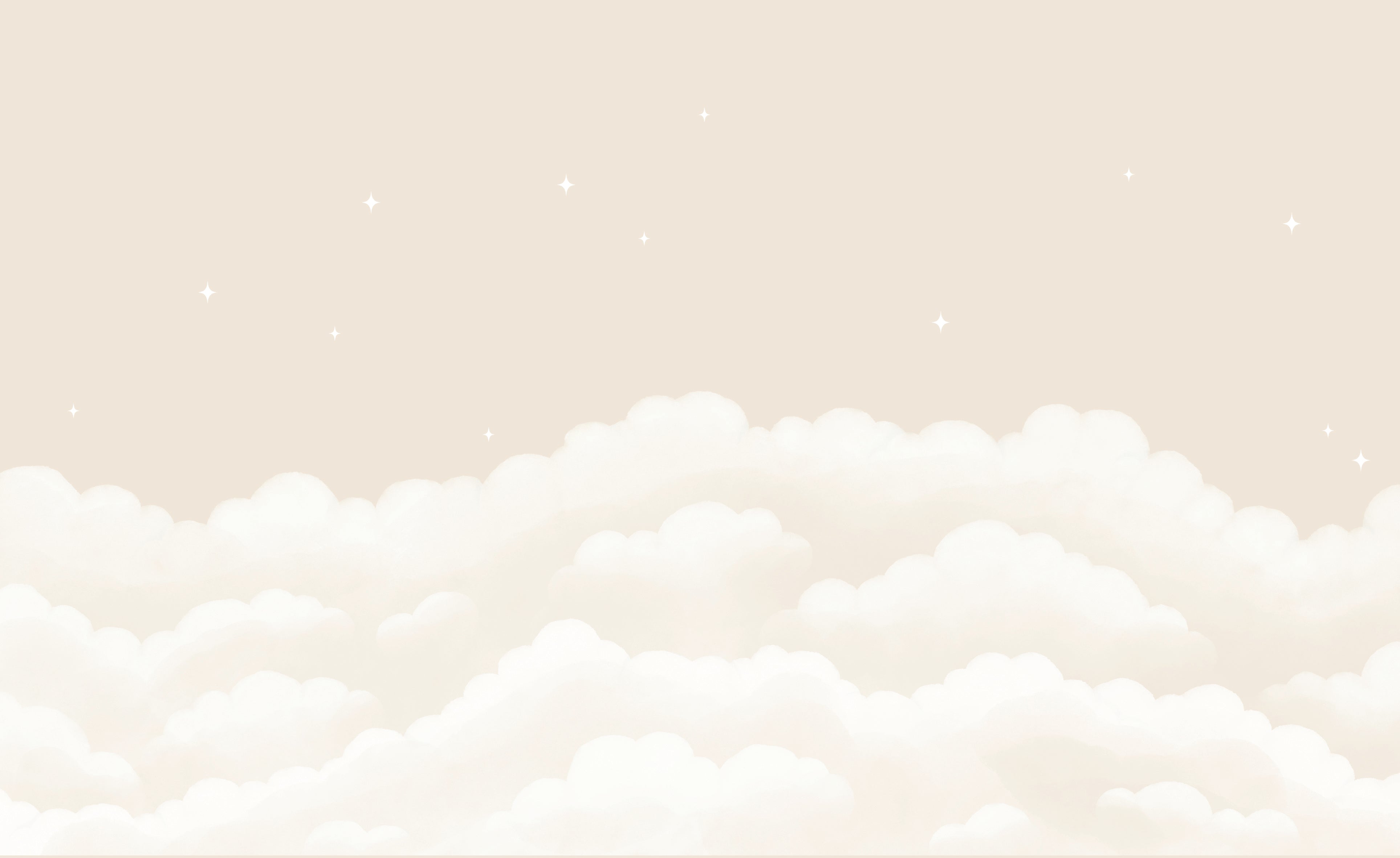 Above the Clouds - Beige