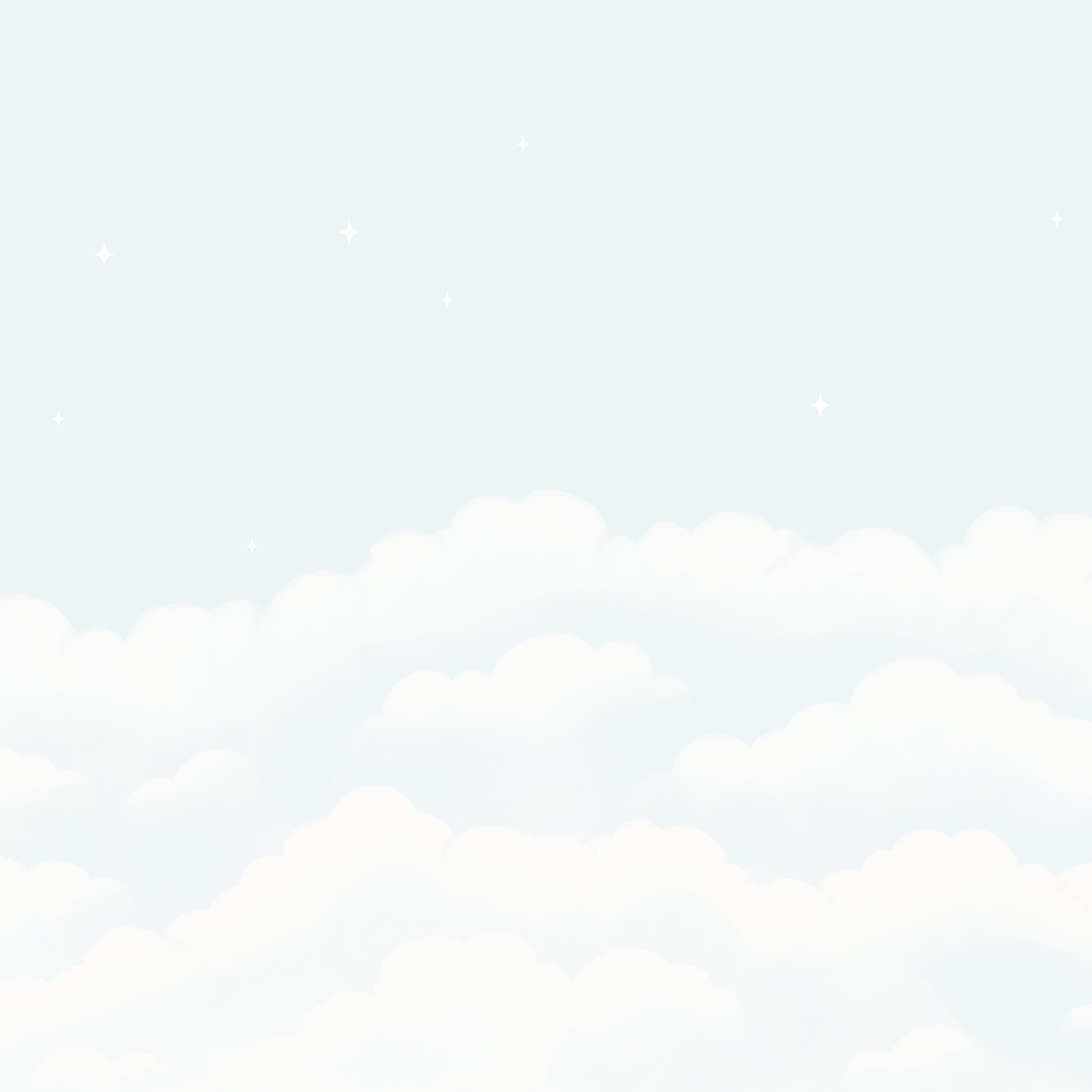 Above the Clouds - Blue
