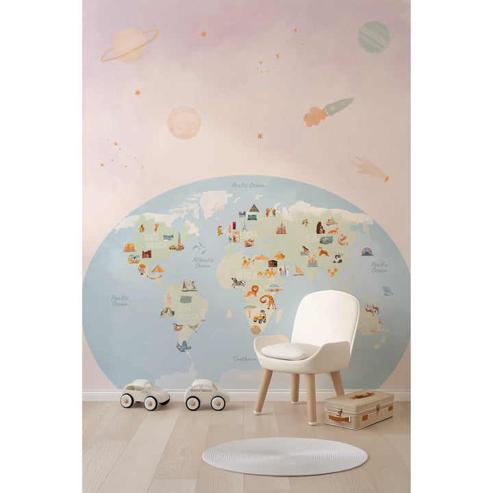 Little Globetrotters in Space (Pink)
