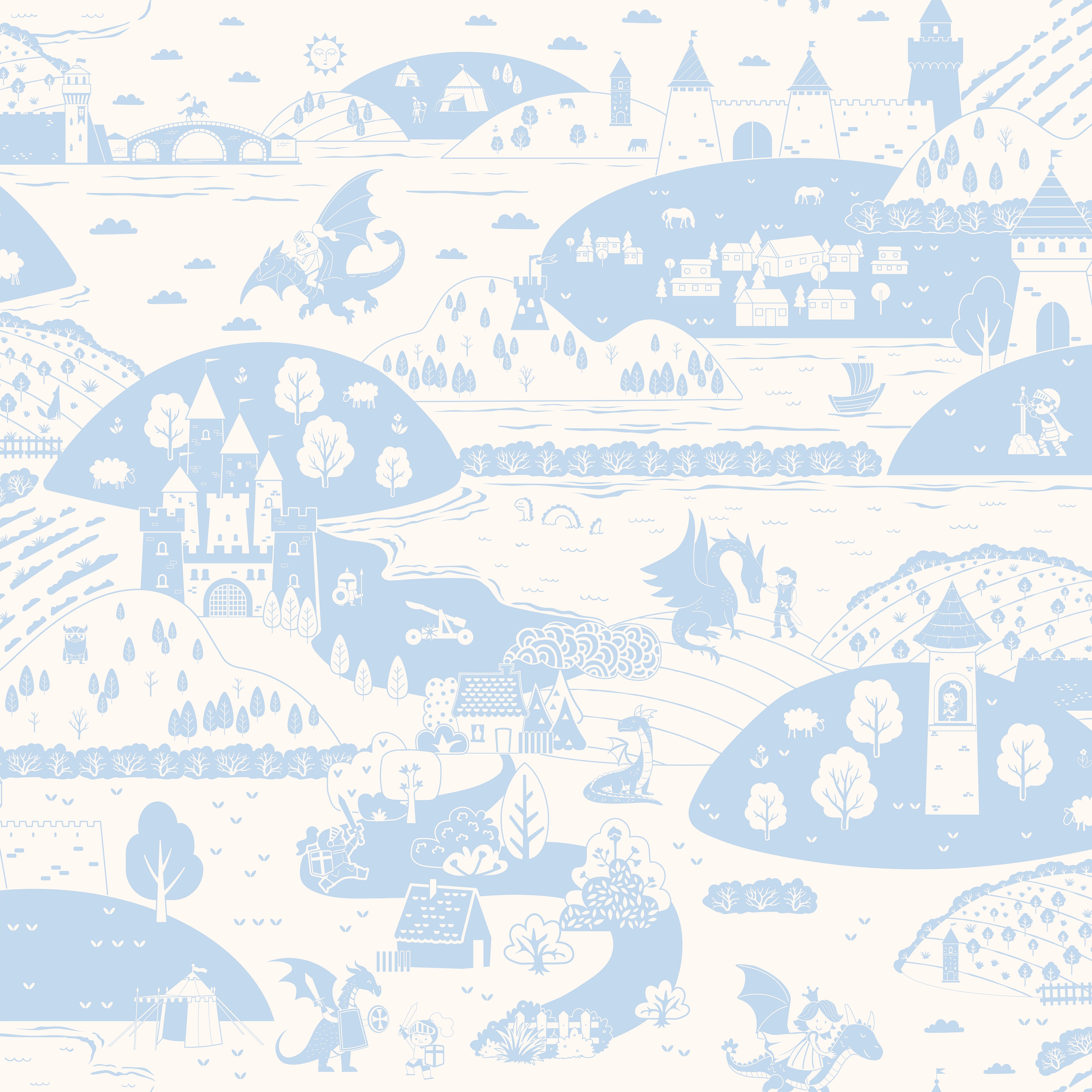 A Dragon's Tale  - Blue