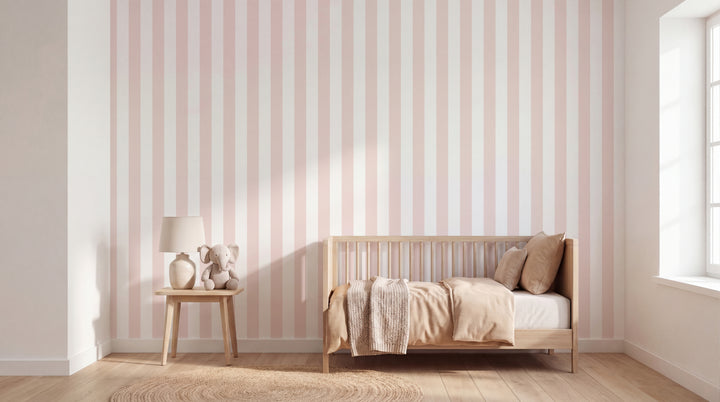 Blush Pink Stripes