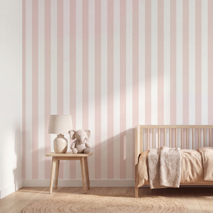 Blush Pink Stripes