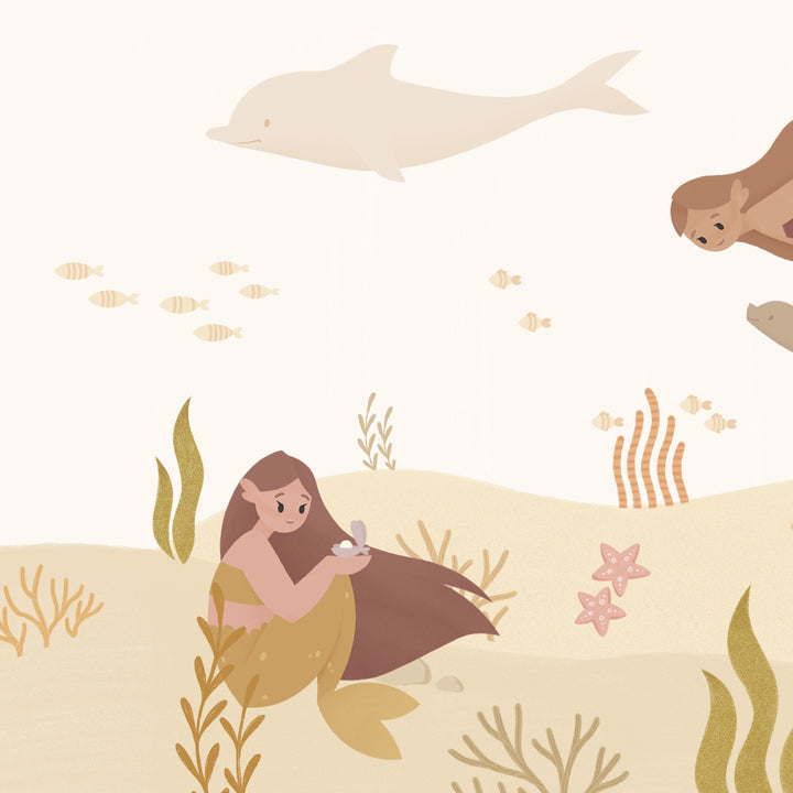 Mermaid Treasures - Dusky Brown