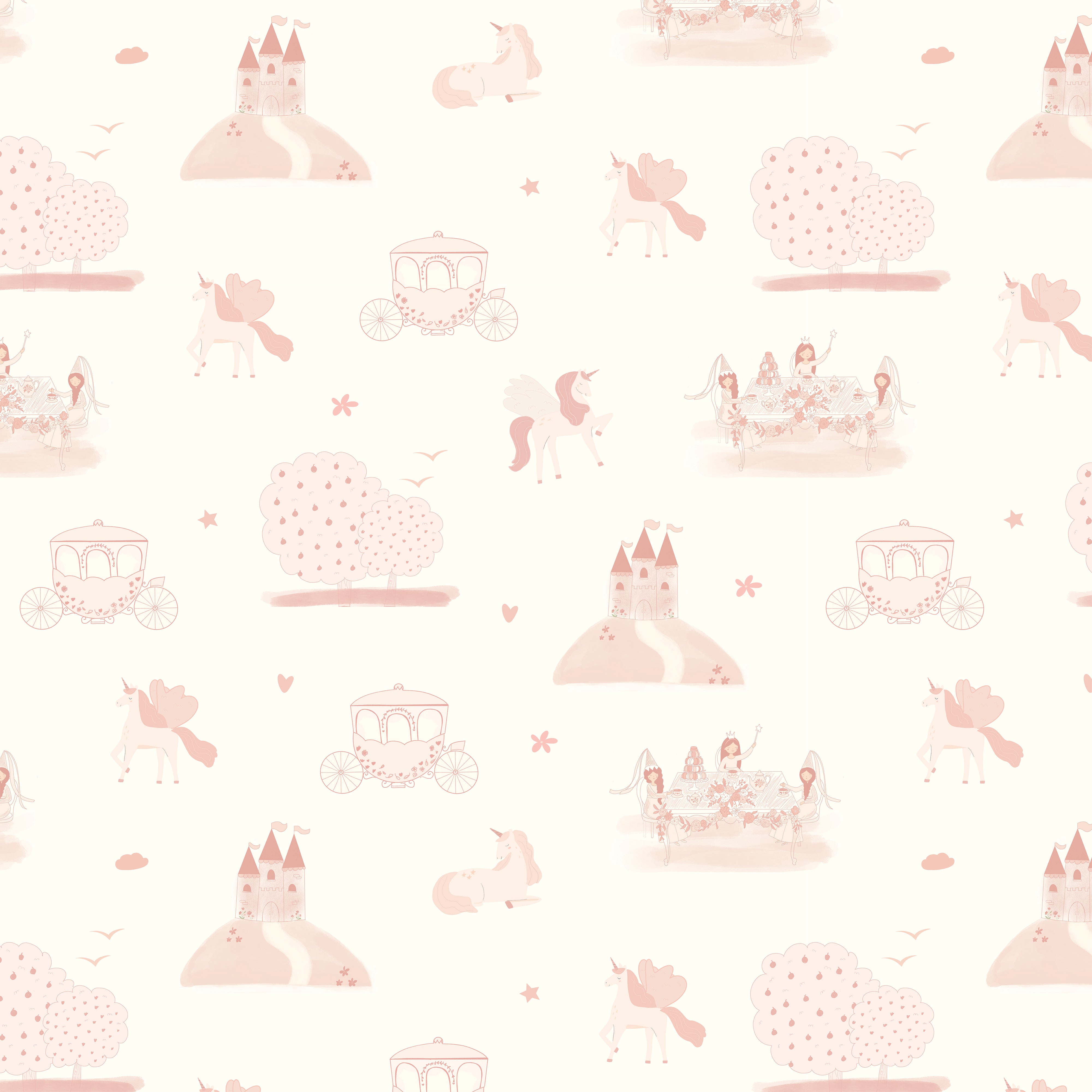 A Very Enchanted Tea Party Pattern
