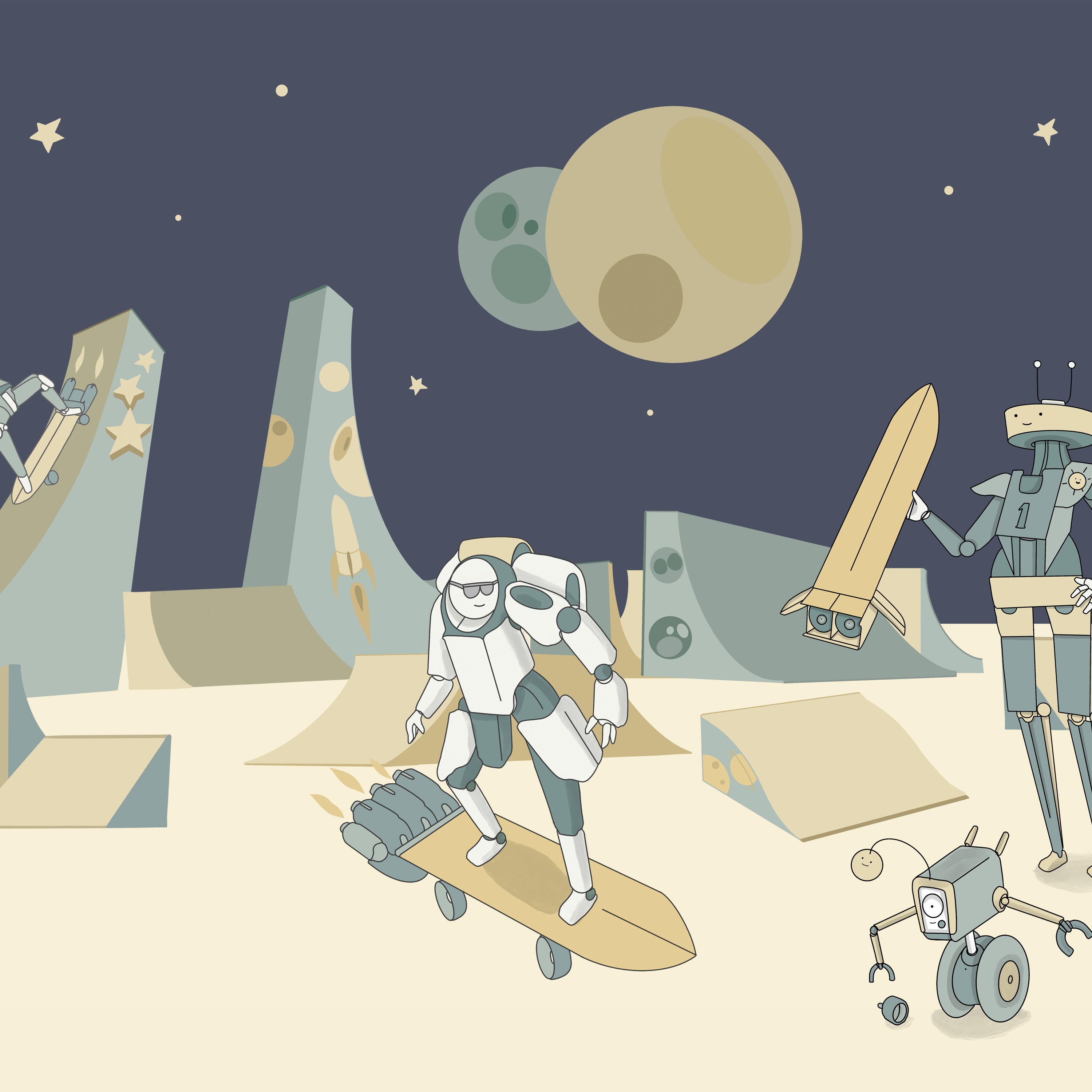 Skatepark in Space